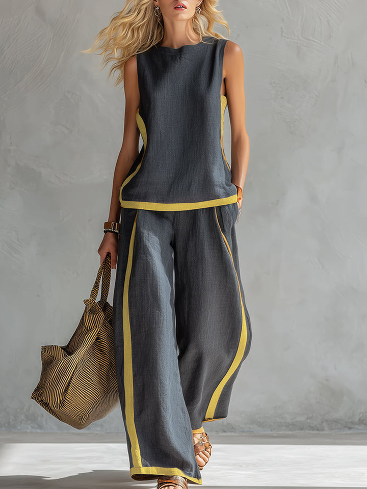 Leila™ | Linen Two Piece Set
