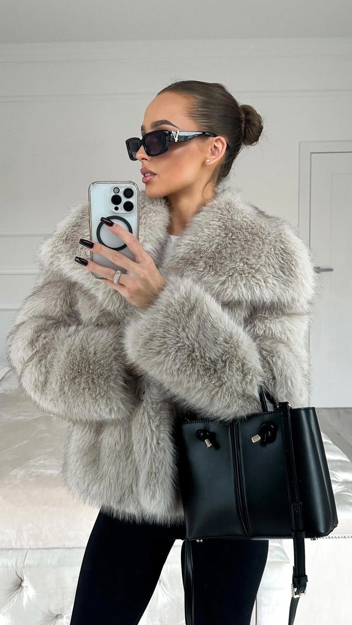 FIORINA | FAUX FUR JACKET