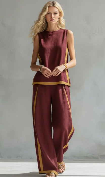 Leila™ | Linen Two Piece Set