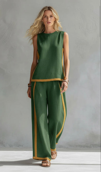 Leila™ | Linen Two Piece Set