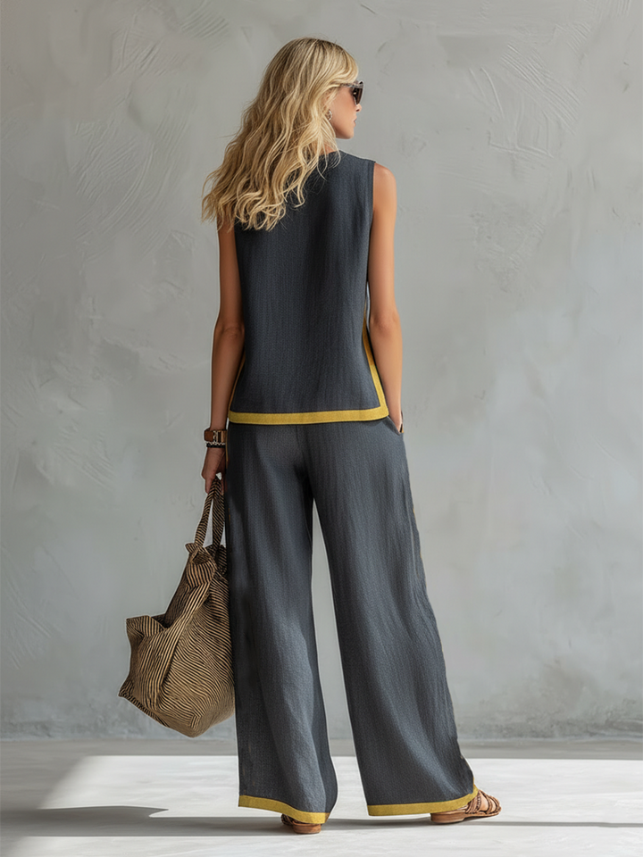 Leila™ | Linen Two Piece Set