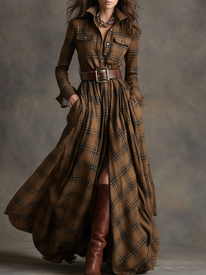 Louisa | Classic Refined Button-Up Dress