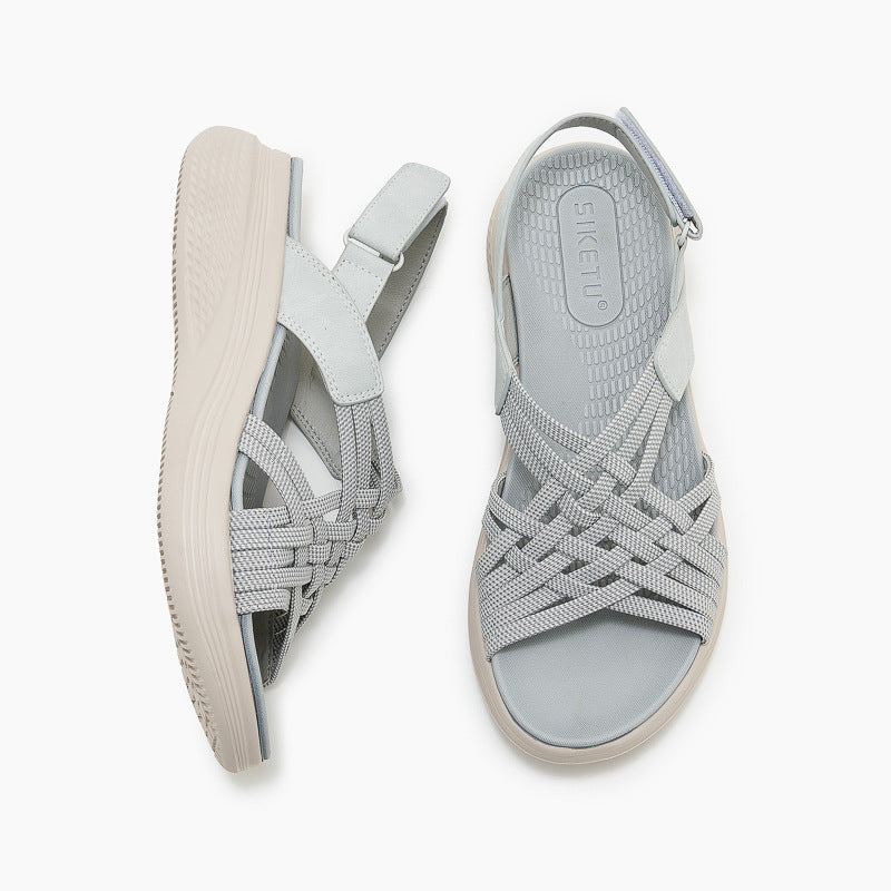GRACE | WOVEN CUSHIONED ORTHOPEDIC SANDALS