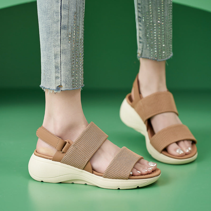 LILY | KNIT CUSHIONED ORTHOPEDIC SANDALS