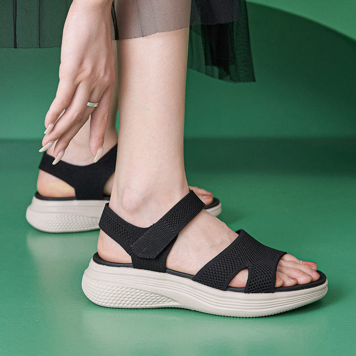 AMELIA | CUSHIONED MESH ORTHOPEDIC SANDALS
