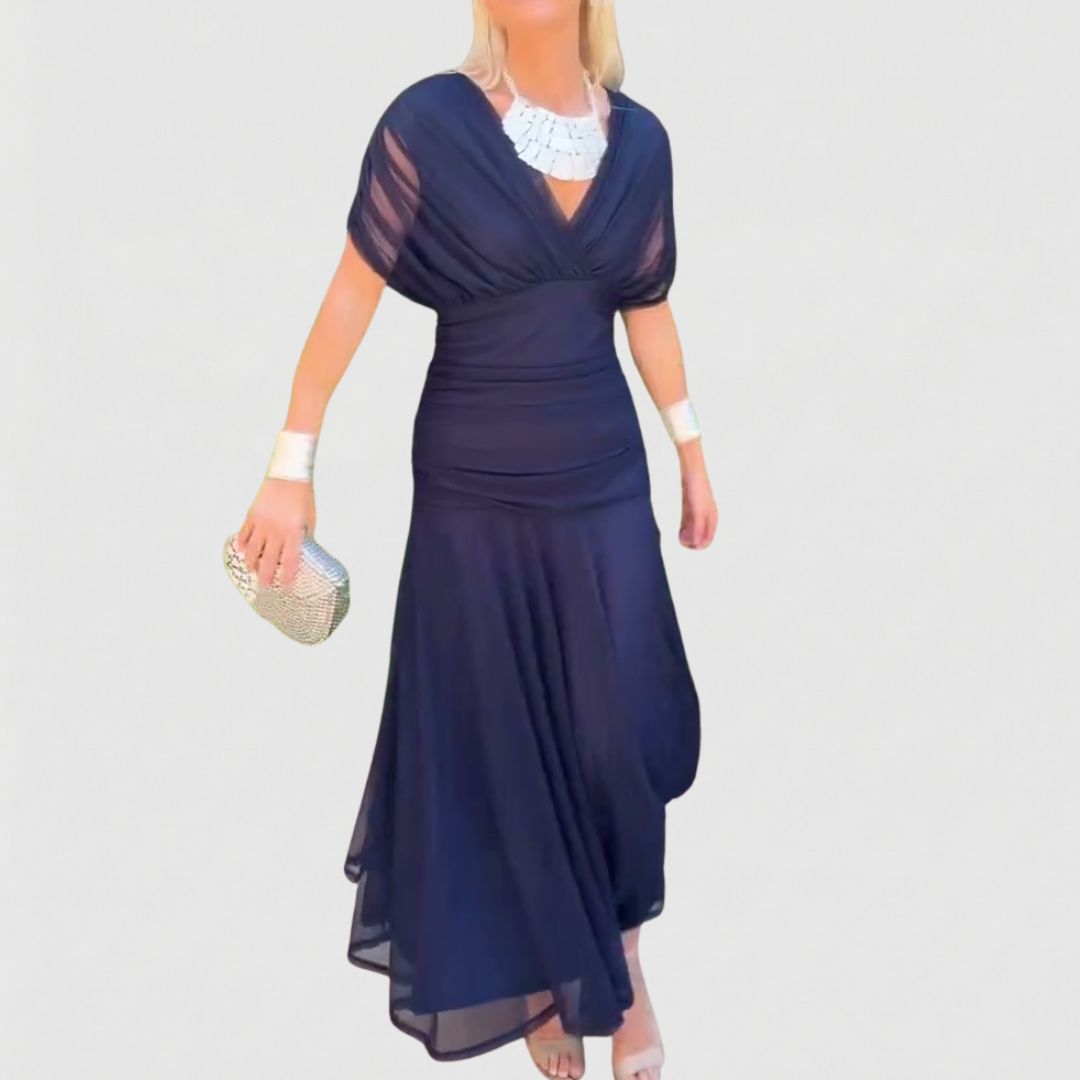 Avery | Elegant Blue Dress