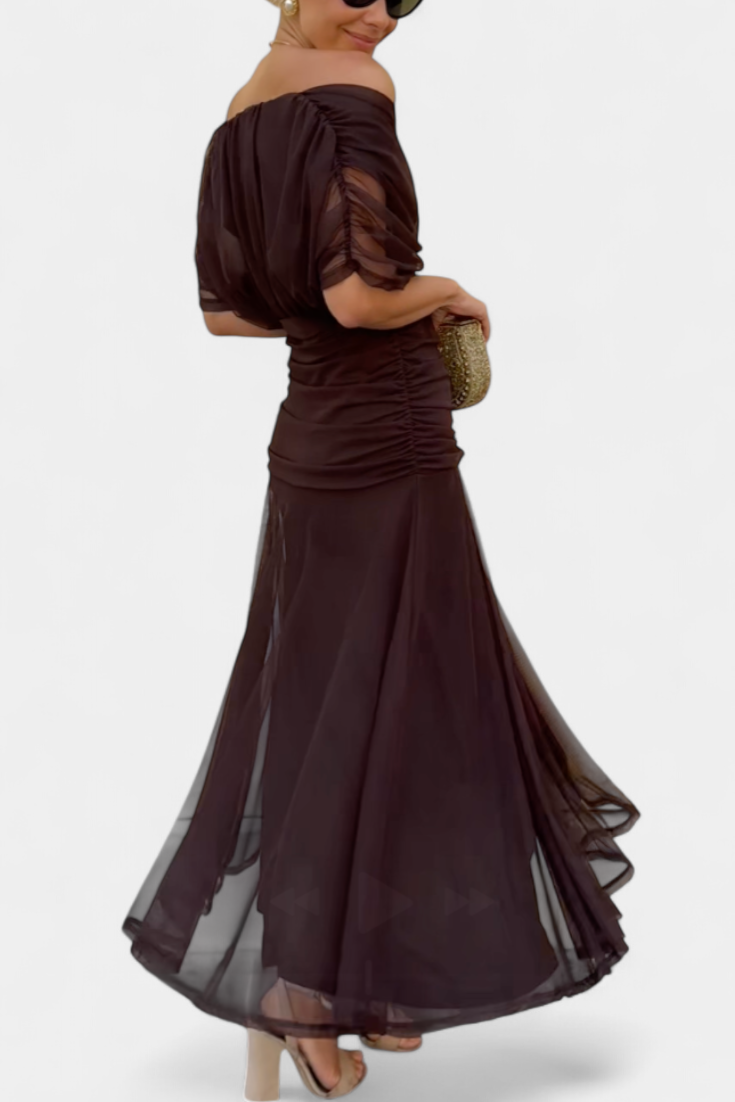 Sophia | Elegant Floral Pleated Dress