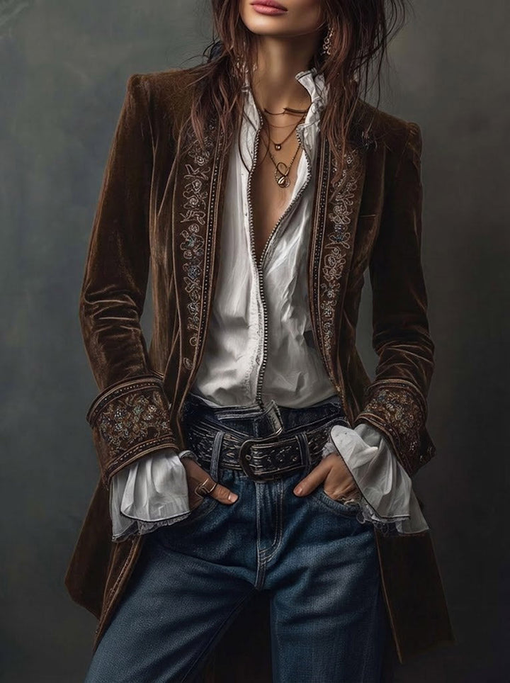 Erica | Long Vintage Jacket
