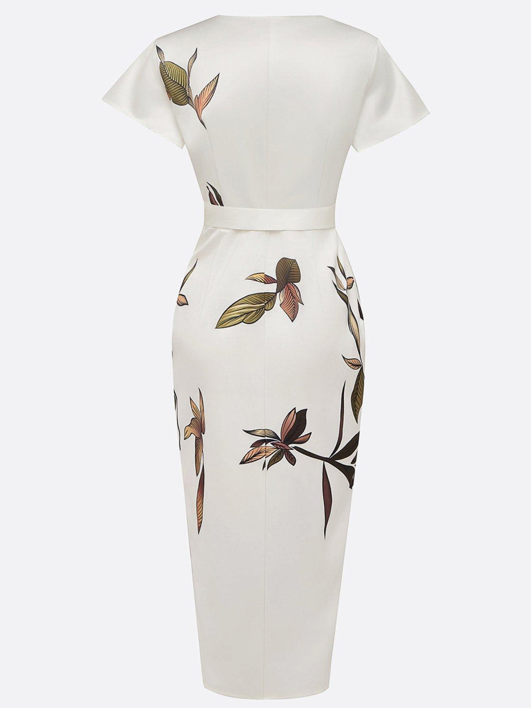 Ruby | Timeless Floral Wrap Dress