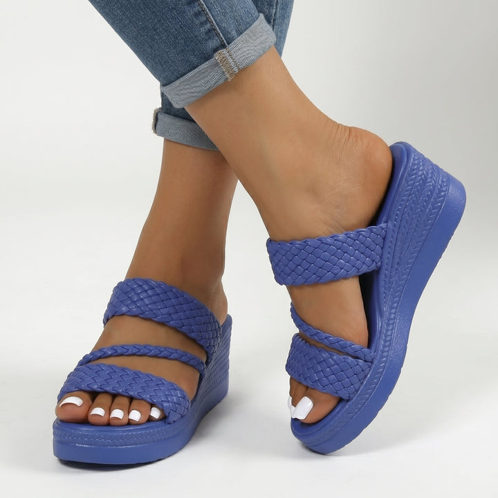 WINIFRED | BRAIDED STRAP SANDALS