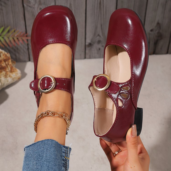 SASKIA | MARY JANE BLOCK HEELS